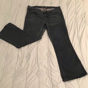 Source of wisdom high waist size 18 blue jeans